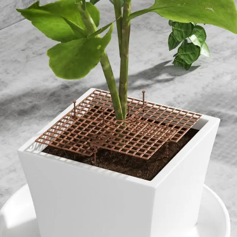 Protector de cubiertas de suelo para maceta, cubierta de maceta de flores cortable para interior y exterior - imagen 3