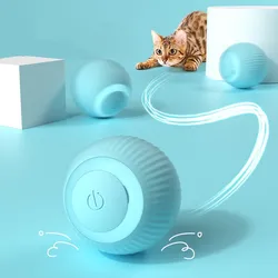 Pelota automática interactiva para gatos – Juguete con movimiento