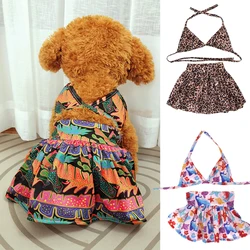 Traje de baño para Perritas Pequeñas – Vestido Playero de Verano