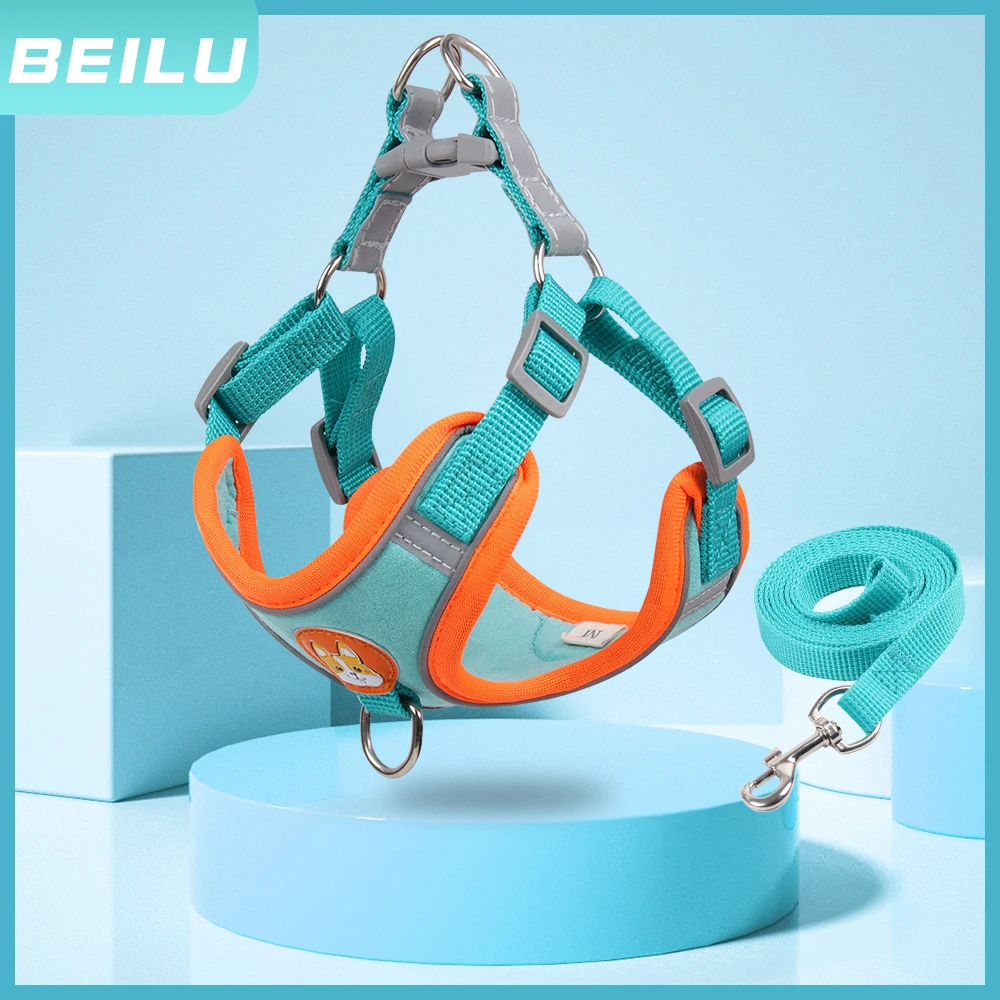 Arnés de pecho para mascotas, Correa transpirable estilo chaleco reflectante, accesorios para perros y gatos, novedad - imagen 5