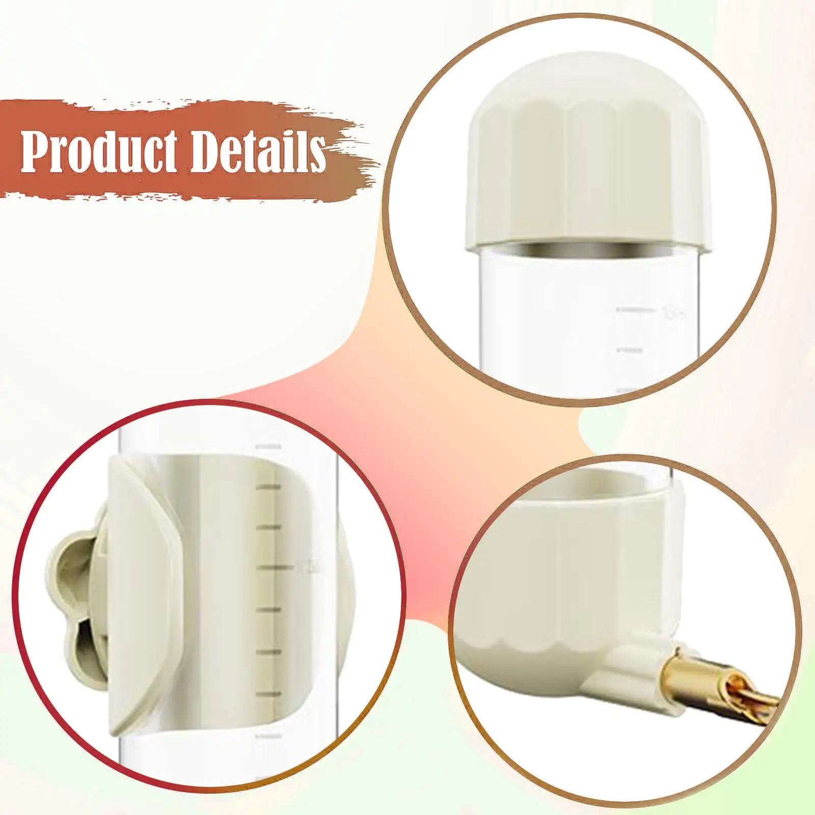 Parrot Automatic Drinking Water Feeder Detachable Cleaning Cage Hanging Dispenser for Bird Aviary Use - imagen 5