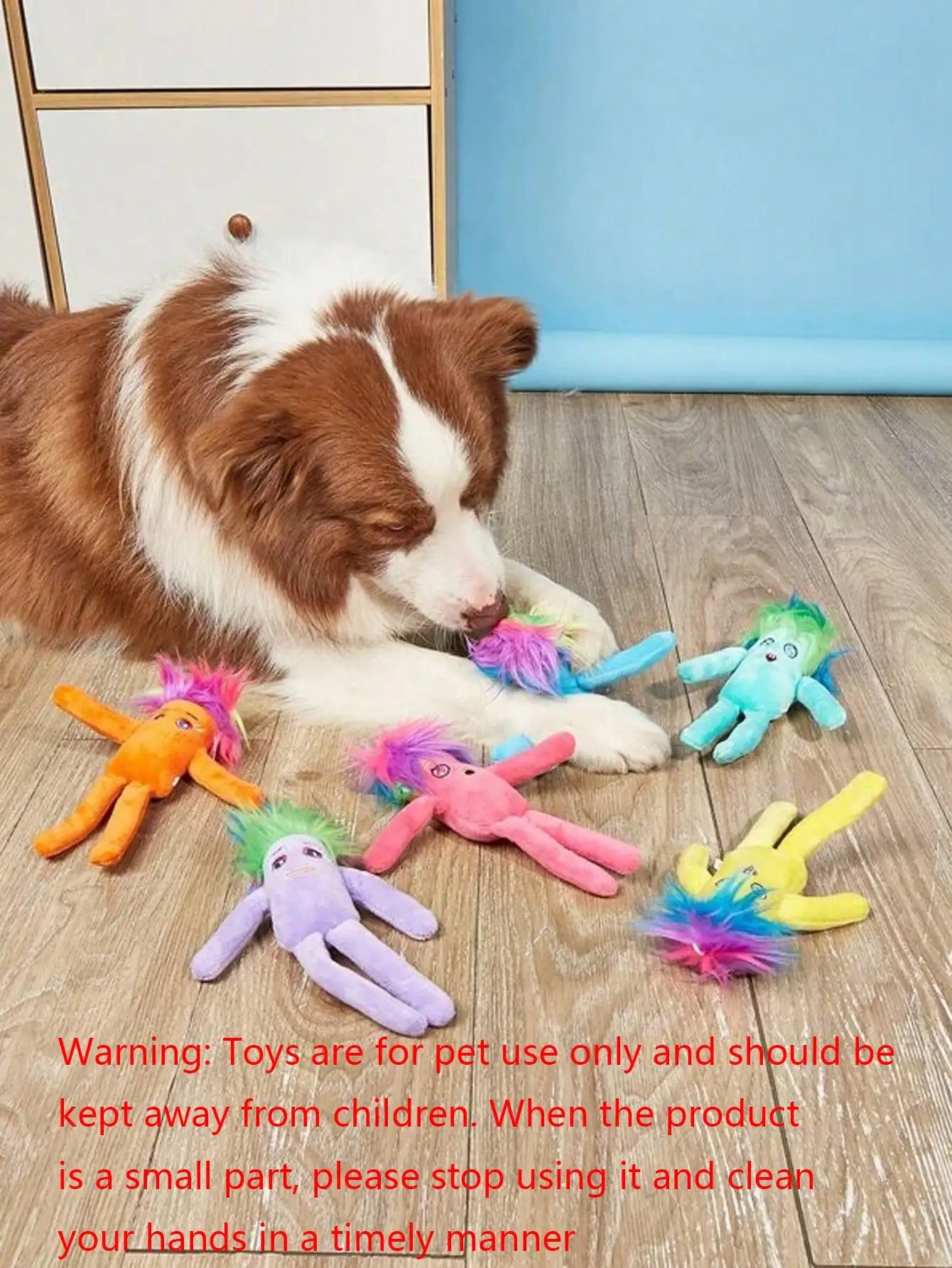 Juguete de peluche con sonido para perros pequeños, medianos y gatos - imagen 2