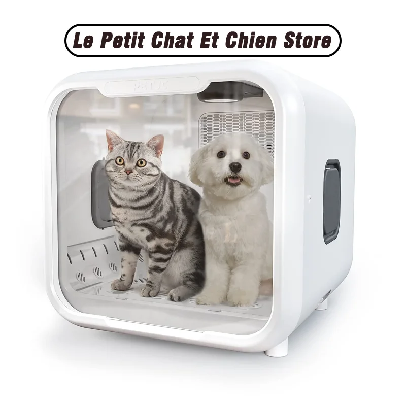 Automatic Pet Dryer Box for Cats Dogs,Ultra Quiet Dog Hair Dryer 71L Capacity with Smart Temperature Control and 360 Drying