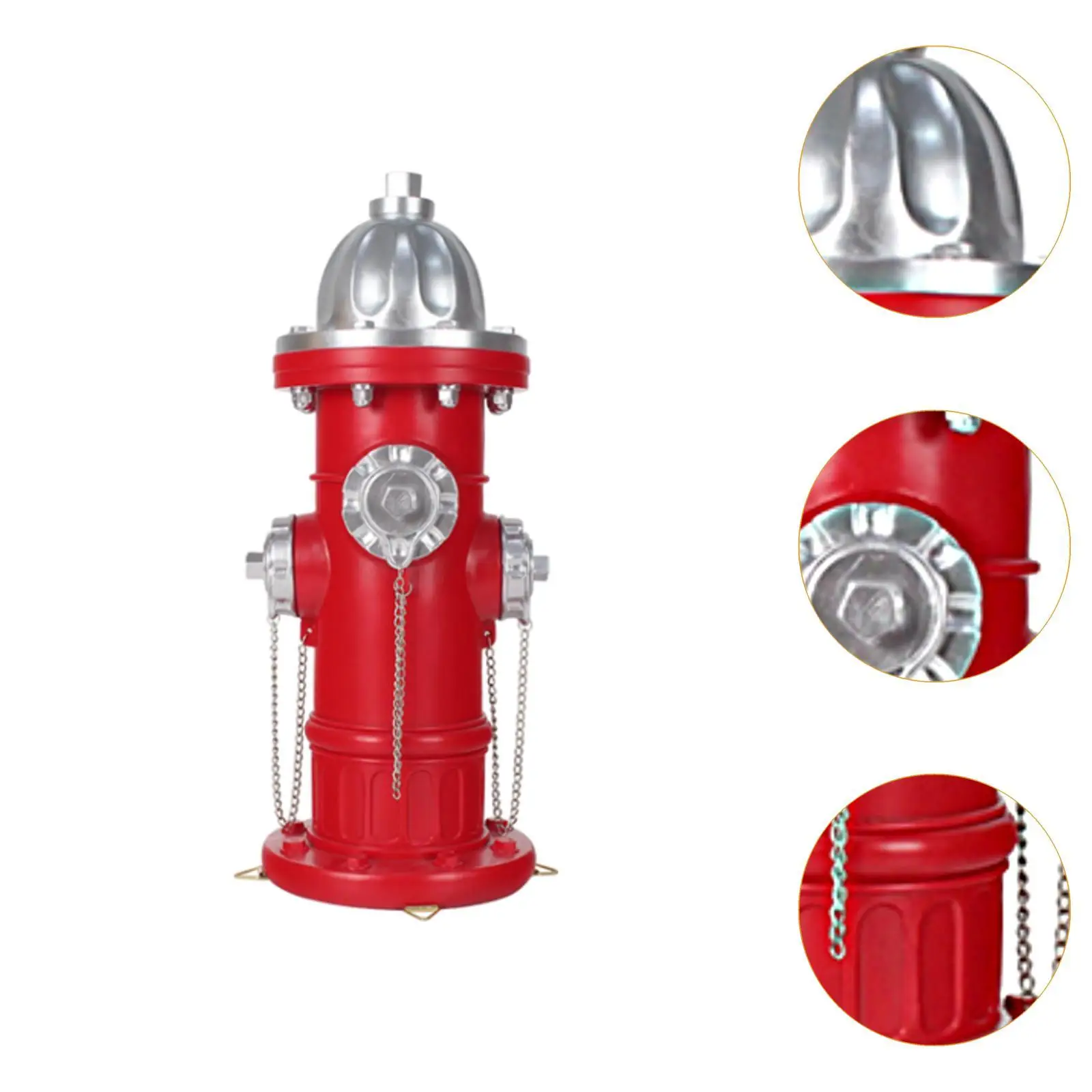 Fire Hydrant for Dogs to Pee on Puppy Pee Training Tool Decorative Resin Sculpture for Outdoor