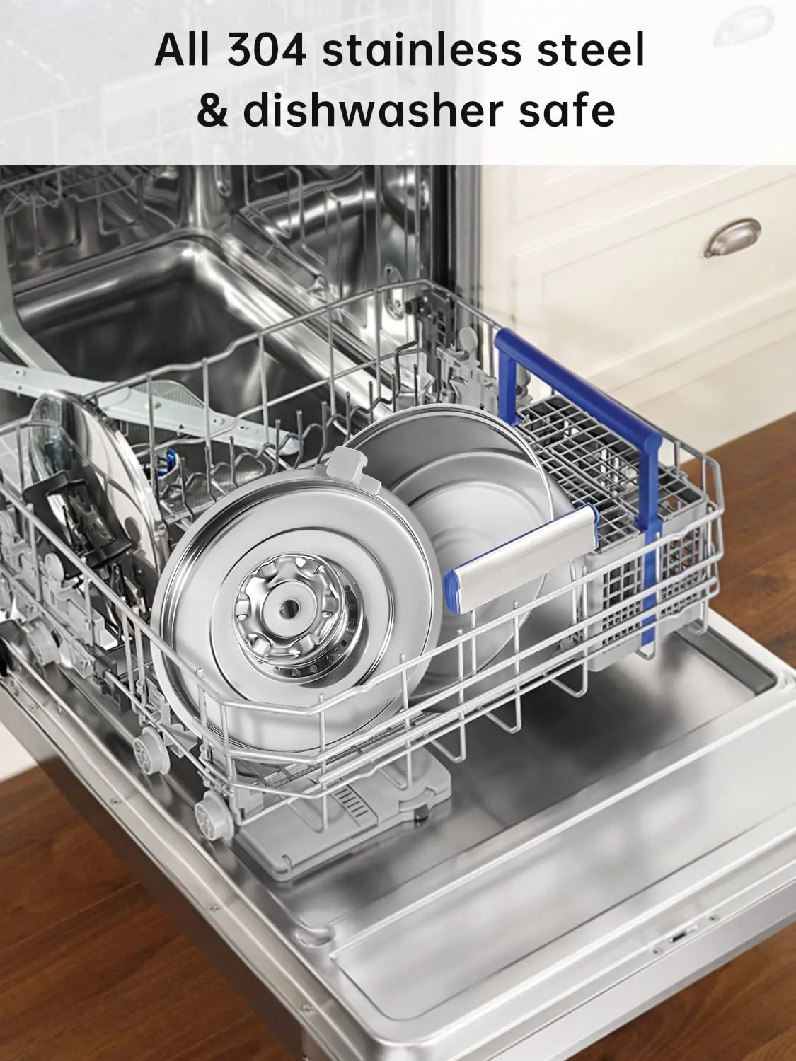 Fuente de agua de acero inoxidable 304 para gatos, dispensador automático de agua para mascotas, Ultra silencioso, 2.0L/67oz, perros y gatos - imagen 2