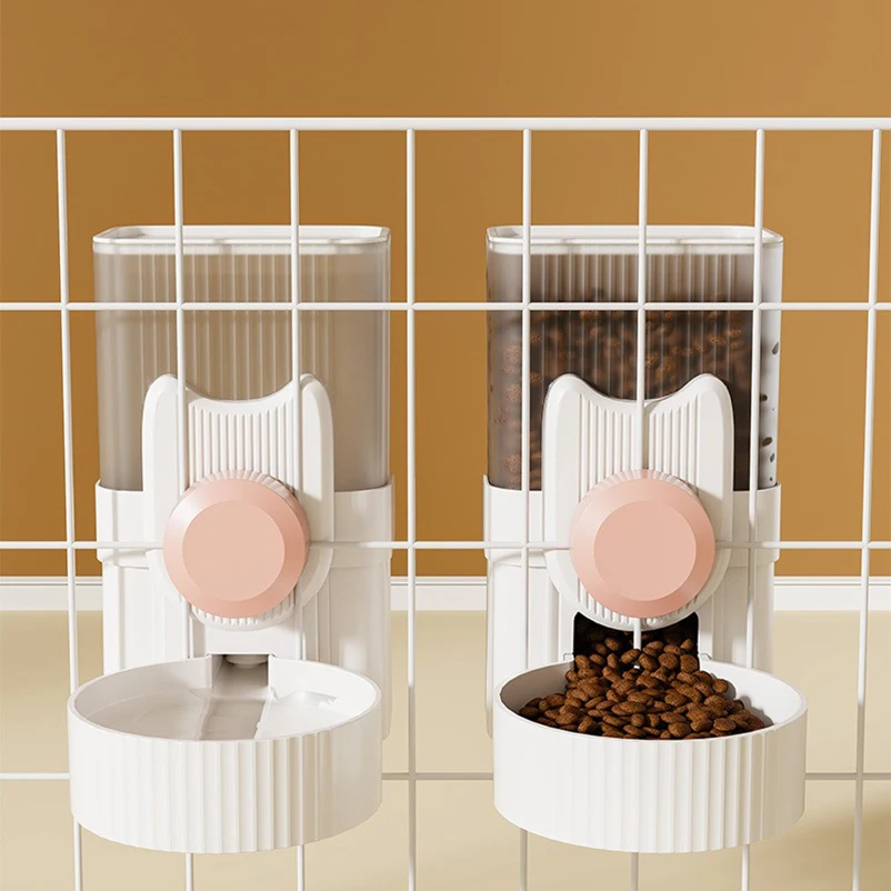 Tetera colgante para mascotas, dispensador de agua colgante para gatos, alimentadores de agua automáticos para perros, jaula colgante, suministros para mascotas