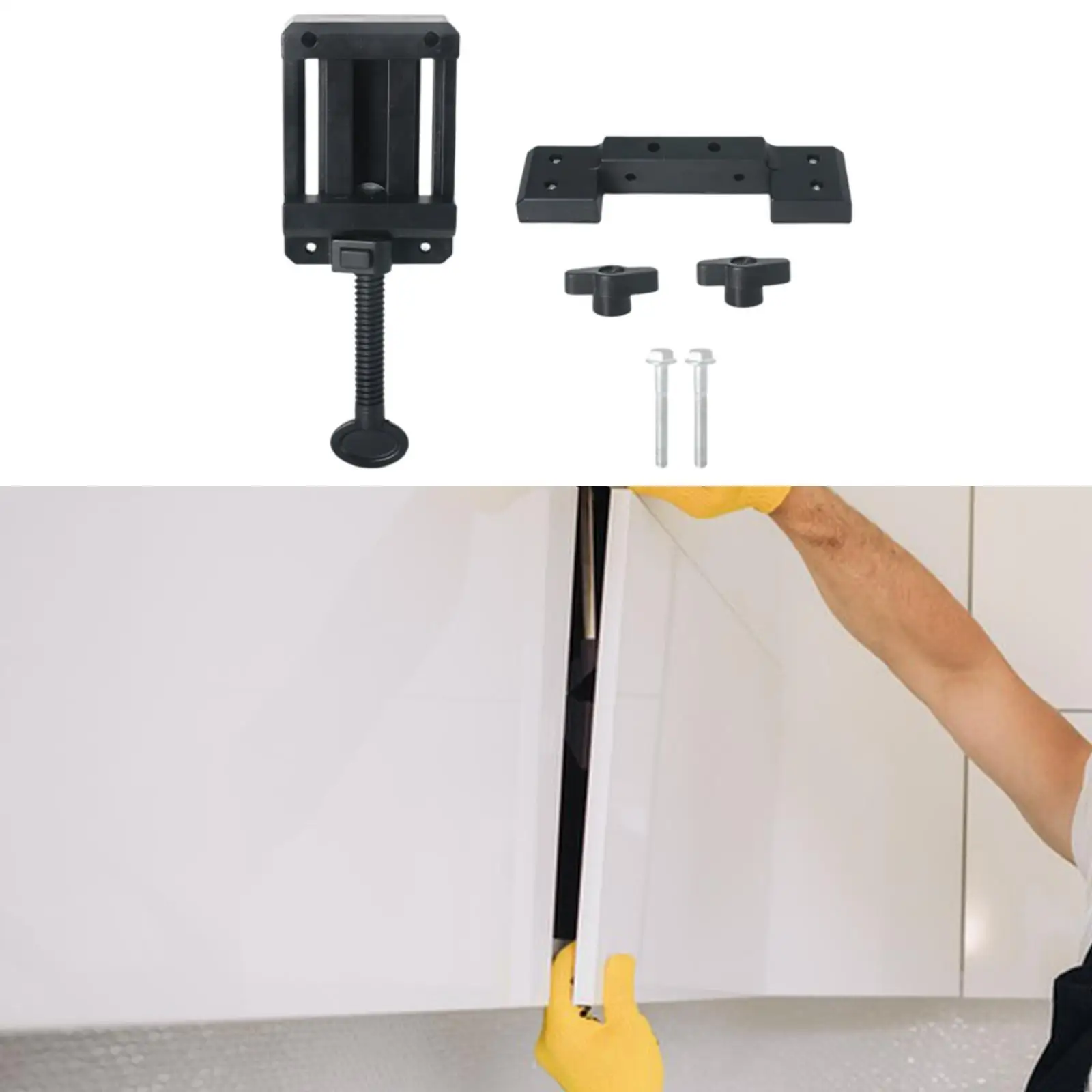 for Installing Cabinets Wood Furniture Door High Accuracy Leveling High Carbon Steel Cabinets Support Cabinet Door Mounting Jig