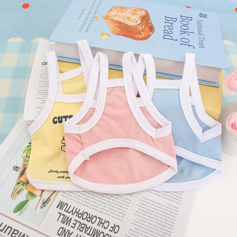 Chaleco bonito de verano para perros, ropa transpirable para mascotas para perros pequeños y medianos, camiseta fina para cachorros, ropa para Chihuahua Yorkie, suministros para mascotas - imagen 3