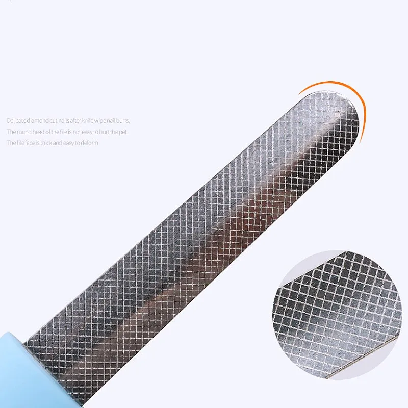 Molinillo de uñas para perros, lima de uñas de acero inoxidable para perros, recorte de garras, mango suave, molinillo de uñas para mascotas, recortador de uñas para perros, productos para mascotas - imagen 3