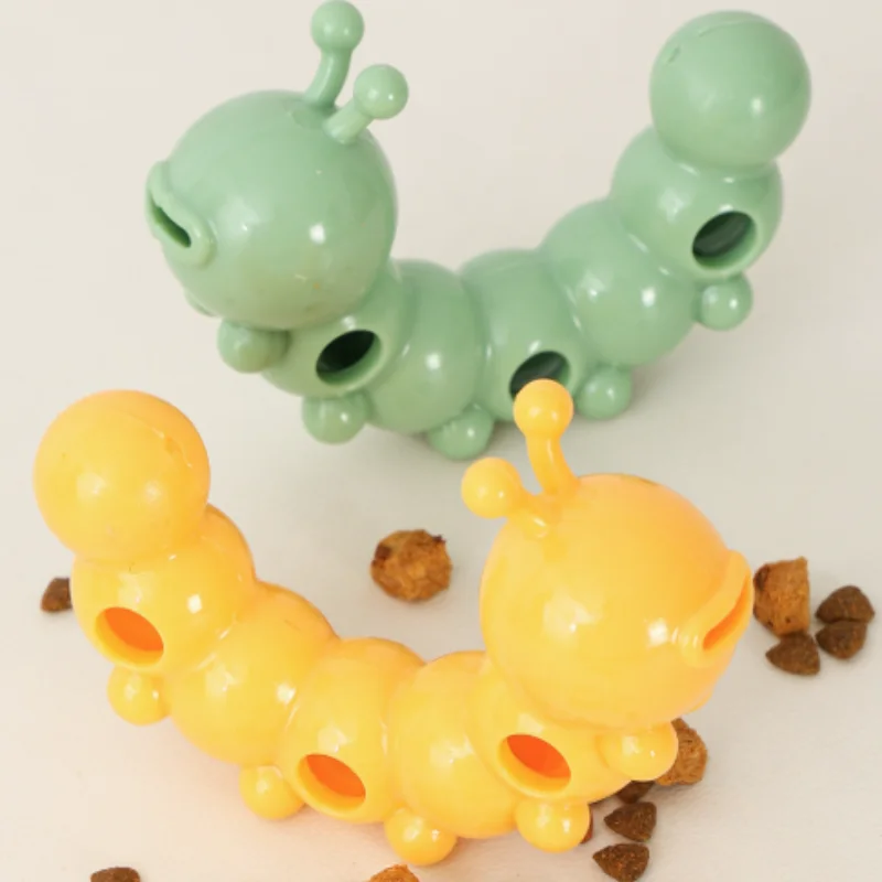 Juguete de simulación de perro TPR para perros pequeños a medianos con función de fuga de comida para moler y limpiar, adecuado para cachorros de dentición - imagen 3