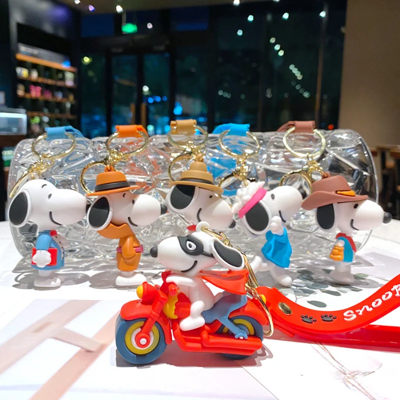Llavero de Snoopy para coche o bolso – Decoración kawaii para dueños de perros - imagen 3