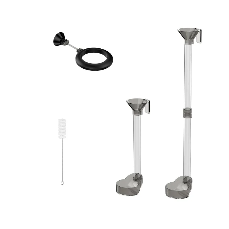 Nuevo círculo de alimentación para acuario, tubo de alimentación multifuncional con combinación de alimentación, telescópico de 21-38CM - imagen 5