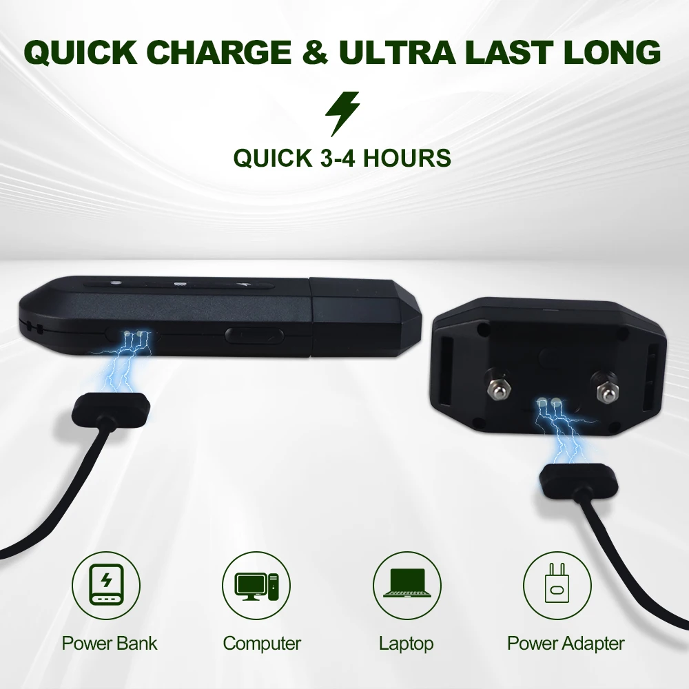 Dog Shock Training Collar Smart Remote Control Waterproof 26 Inch Adjustable 3 Modes Pet Dogs Anti Barking Behavior Correction - imagen 3