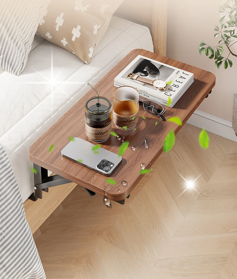 Organizador plegable en escritorio compacto