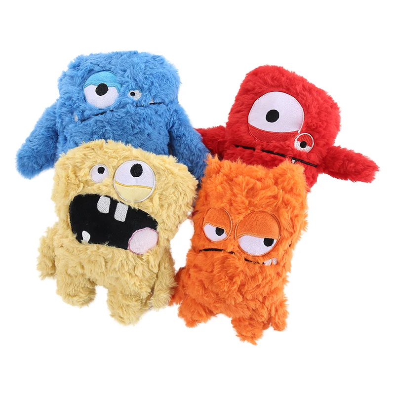 Lindo pequeño monstruo en forma de perro de peluche con BB llamado dientes resistentes a mordeduras rechinar suministros interactivos para mascotas - imagen 4