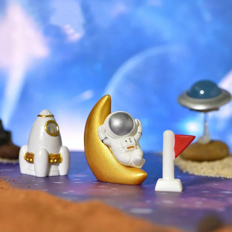 Decoración de granja de hormigas, Mini astronauta, decoración espacial, paisajismo, nido de hormigas, accesorios para casa, decoración de taller de hormigas para jardín de hormigas - imagen 3