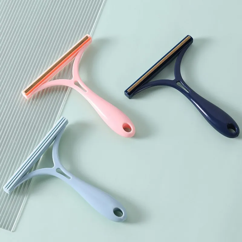 Cepillo para perros, removedor de pelo para mascotas, cepillo de silicona para gatos, cepillos para perros de doble cara, raspador de pelo para gatos, peines, recolector de lana para perros - imagen 5