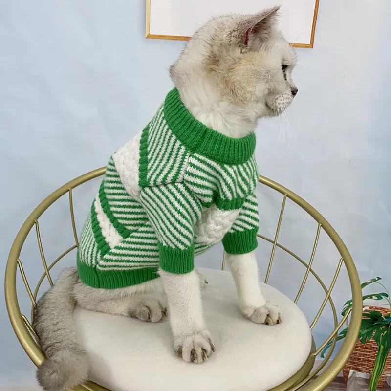 Suéter cachemira para gatos y perros pequeños – estilo oriental - imagen 4