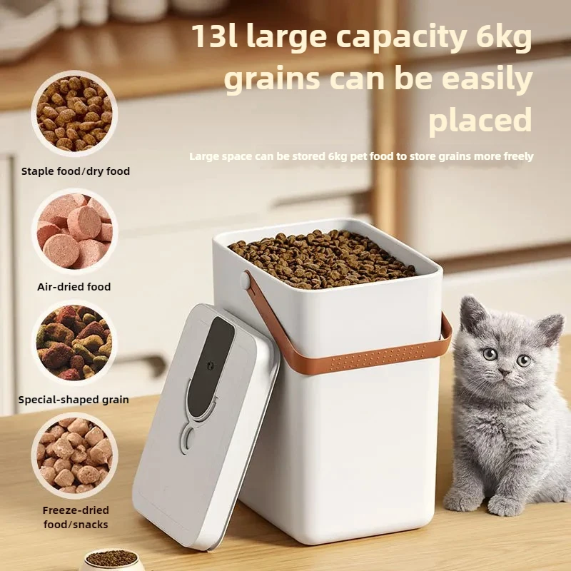 Recipiente hermético para conservar pienso de perros y gatos - imagen 2