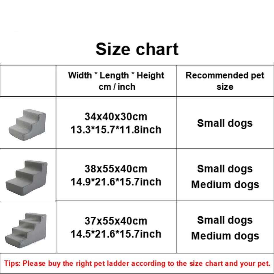 Escalera plegable para gatos y perros pequeños – Ligera y desmontable - imagen 2