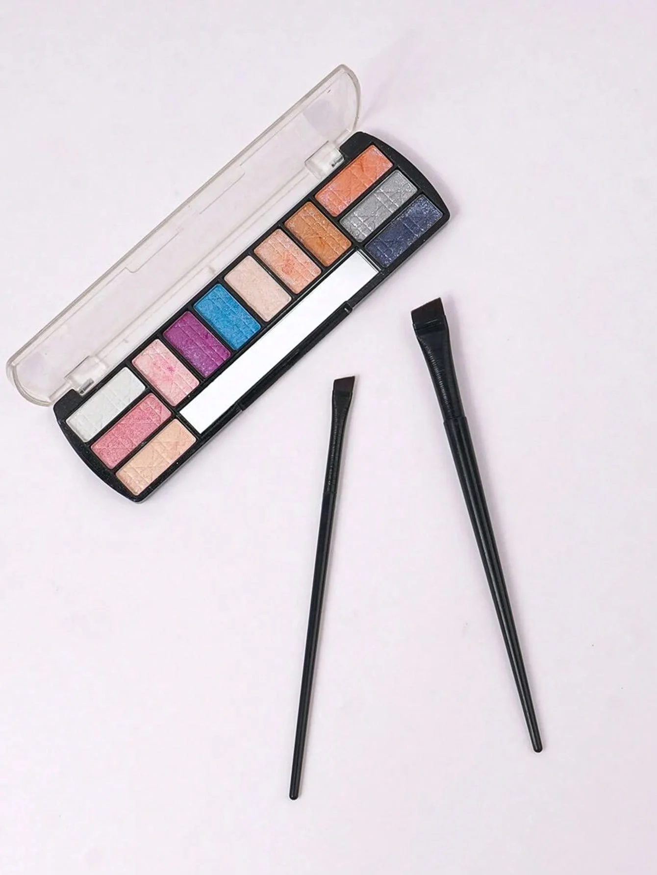Pinceles para delineador de ojos en ángulo – Hoz plana ultrafinos - imagen 4