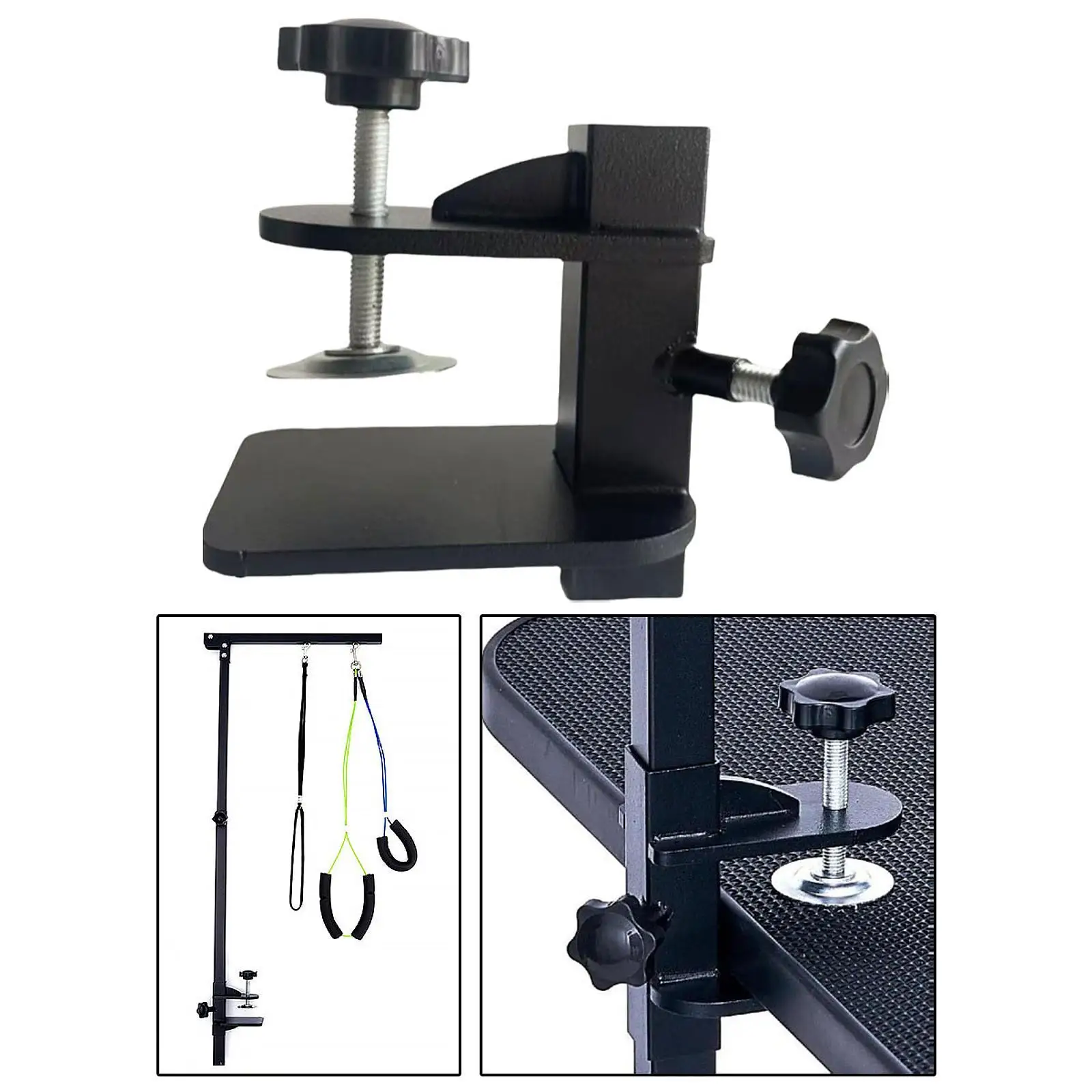 Pet Grooming Table Clamp Holder for Small Medium Dogs Indoor Hair Trimming