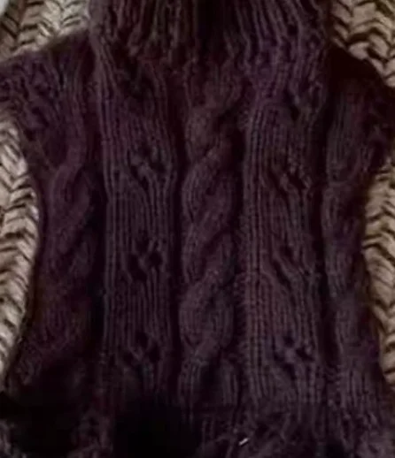 Chaleco de lana para gatos y perros pequeños – Abrigo suave de invierno - imagen 4