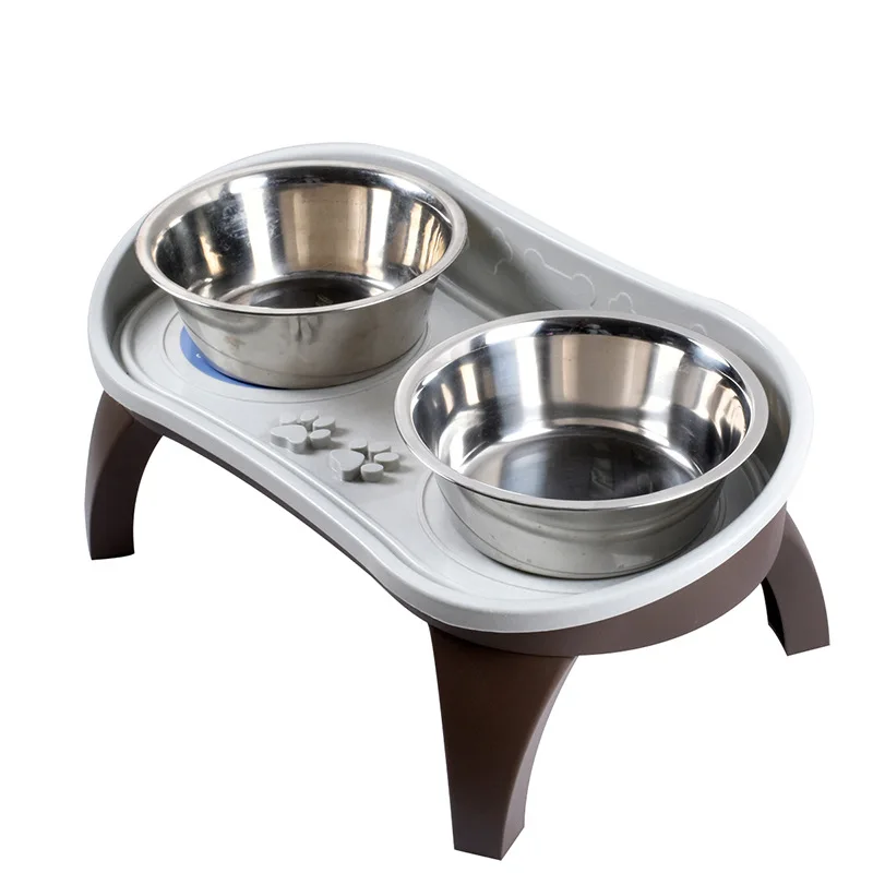 Soporte elevado para comedero y bebedero de perros y gatos - imagen 5