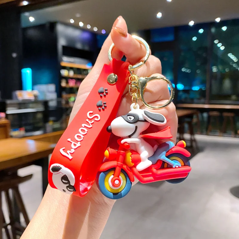 Llavero de Snoopy para coche o bolso – Decoración kawaii para dueños de perros - imagen 5