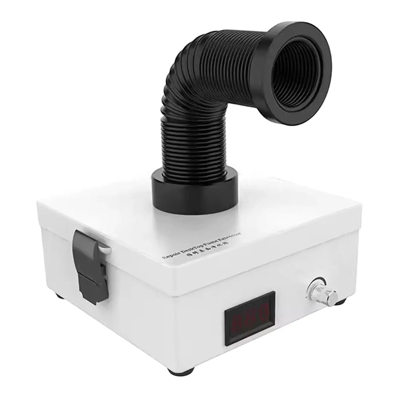 Extractor de humos de soldadura, taller con tres filtros, compacto, portátil, velocidad ajustable, absorbente de humo de soldadura para trabajo de bricolaje - imagen 4