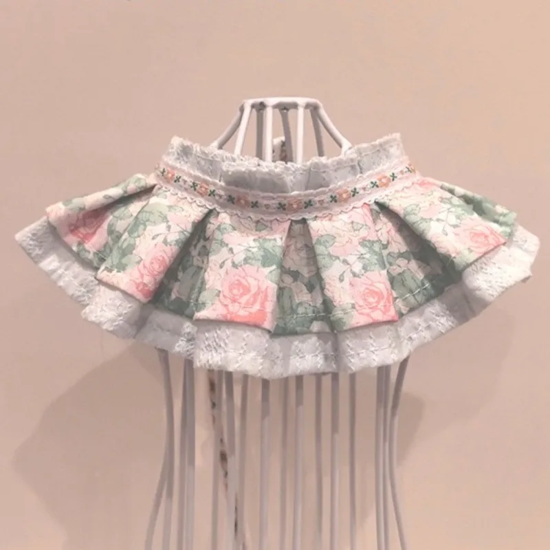 Babero para mascotas de cumpleaños a la moda, bufanda ajustable para Bichon, Chihuahua, babero para mascotas, bonito pajarita con volantes, accesorios especiales para perros y gatos - imagen 3