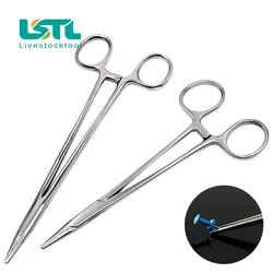 Kit instrumentos dentales para gatos y perros porta agujas pinzas