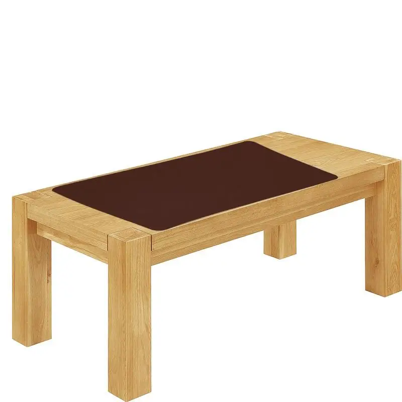 Almohadillas de mesa de cuero PU antideslizantes, Mantel Individual plegable, impermeable, resistente al calor, para Picnic, barbacoa, Camping al aire libre, Viajes - imagen 4
