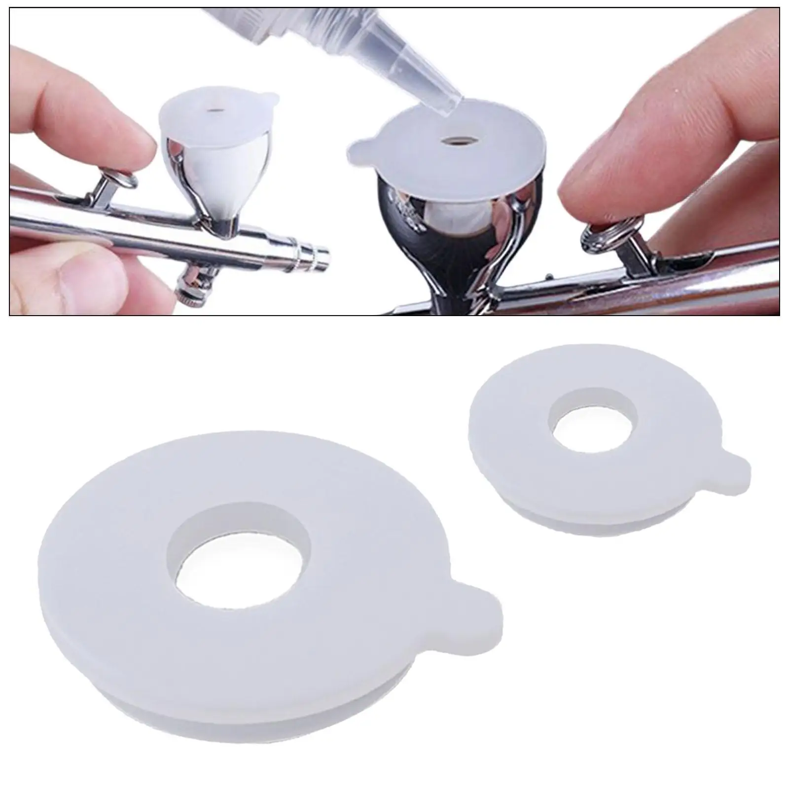 Airbrush Spray Bottle , Sturdy And Easy to Use Parts, Replacement Airbrush Lids