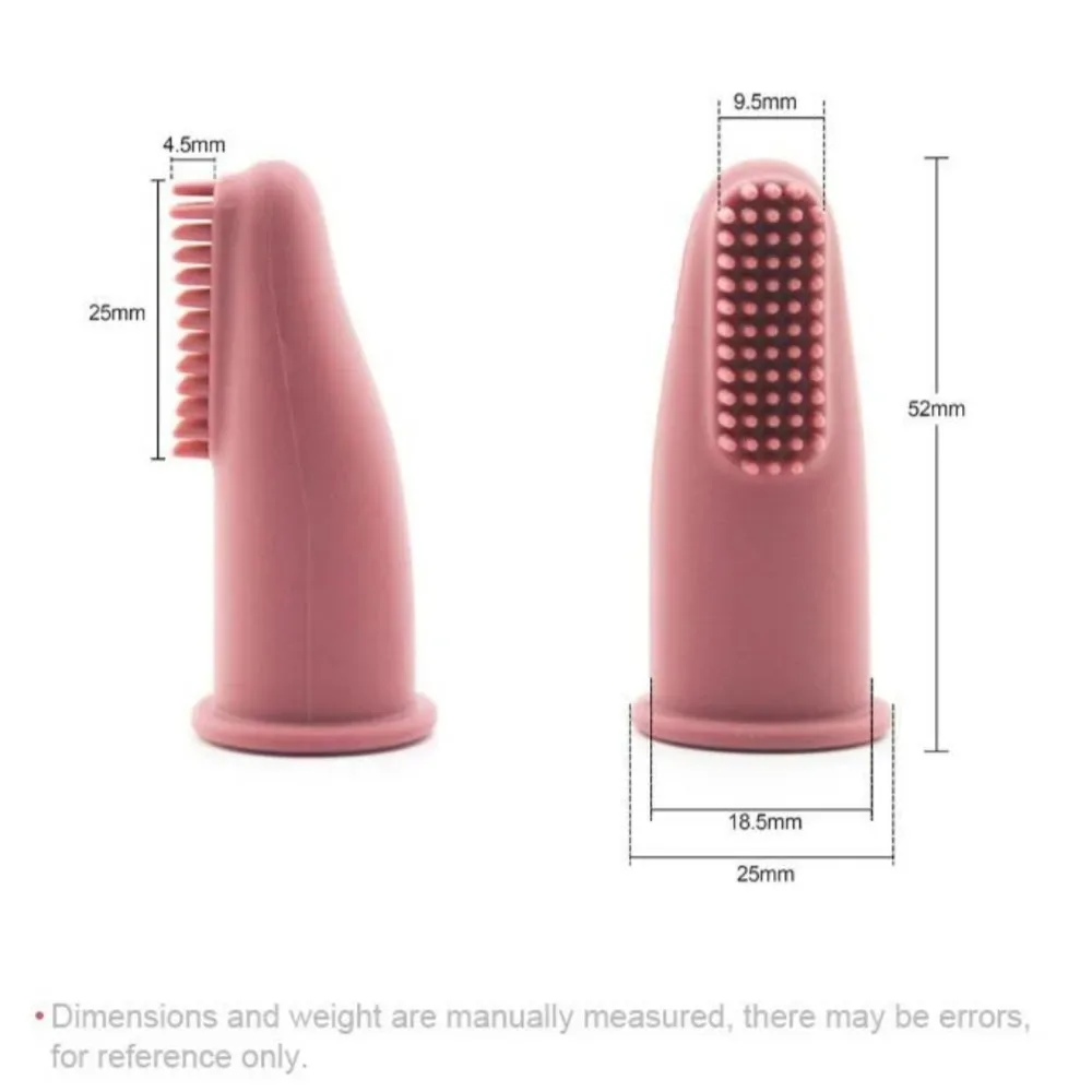 Cepillo de dientes súper suave para perros y mascotas, limpieza de dientes, cuidado del mal aliento, herramienta de cepillo de dientes de silicona no tóxica, suministros de limpieza para perros y gatos - imagen 5