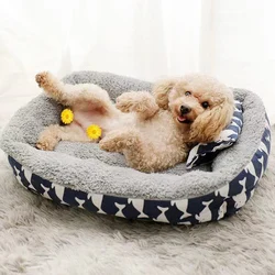 Cama de invierno para perros y gatos - Sofá cama acolchado grande