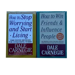 Set de 2 libros de Dale Carnegie: Cómo ganar amigos y influir en las personas