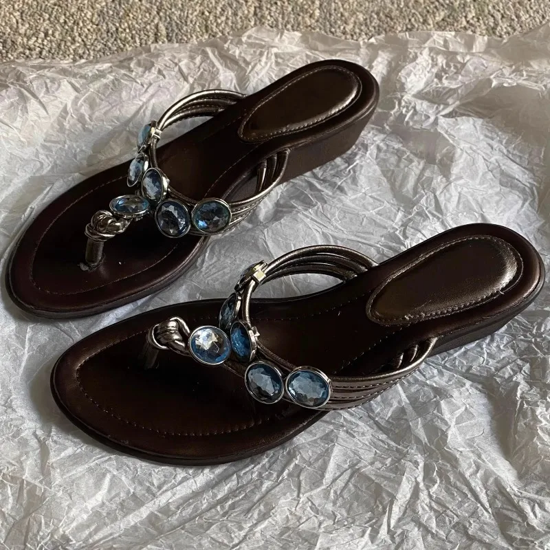 Sandalias para perros verano con plataforma estilo retro - imagen 2