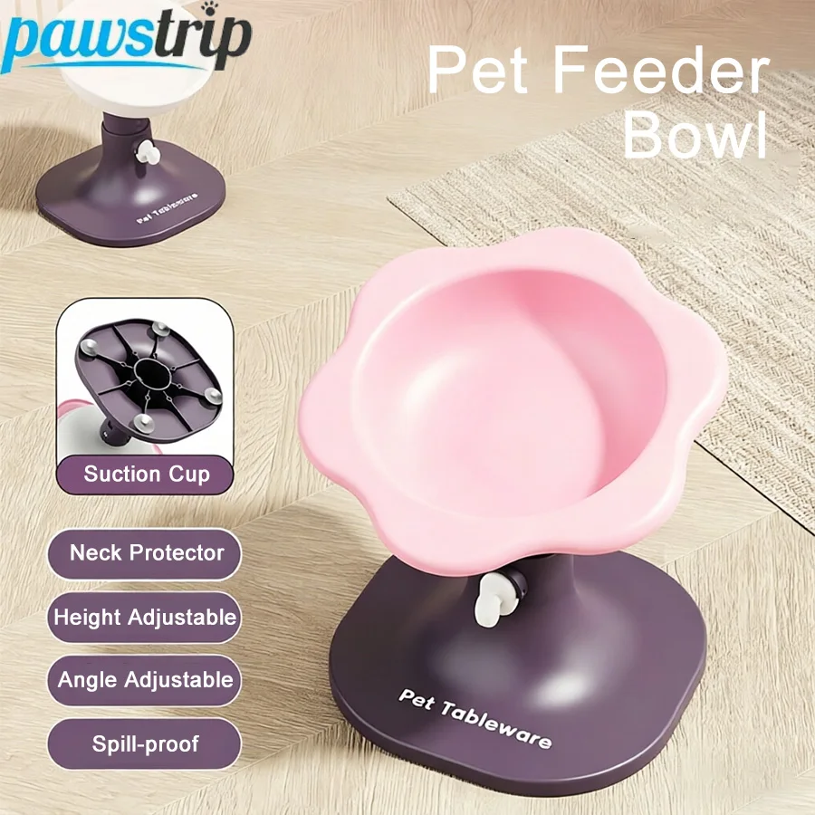 Comedero elevado para gatos y perros – bebedero antideslizante - imagen 3