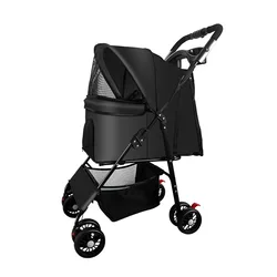 Carrito plegable ligero para gatos y perros – Cochecito de paseo