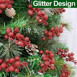 Ramas de bayas artificiales decoración jaula hámster y conejo