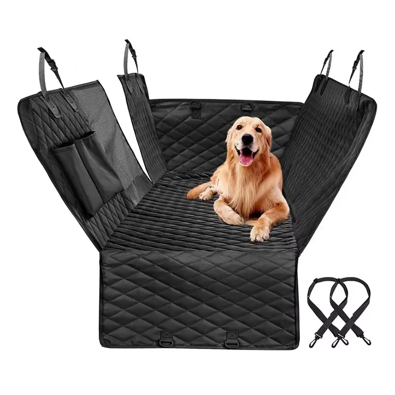 Cojín para perro, portador de viaje para mascotas, alfombrilla trasera impermeable para coche, funda para asiento de coche, colchón Protector de maletero