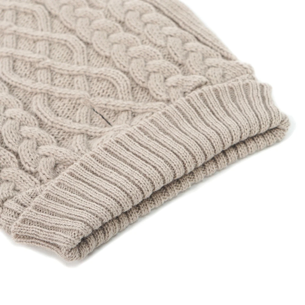 Ropa cálida de invierno para perros, suéter de Navidad para gatos, ropa de cuello alto para mascotas, abrigo de disfraz de punto para cachorros, ropa para mascotas pequeñas - imagen 4