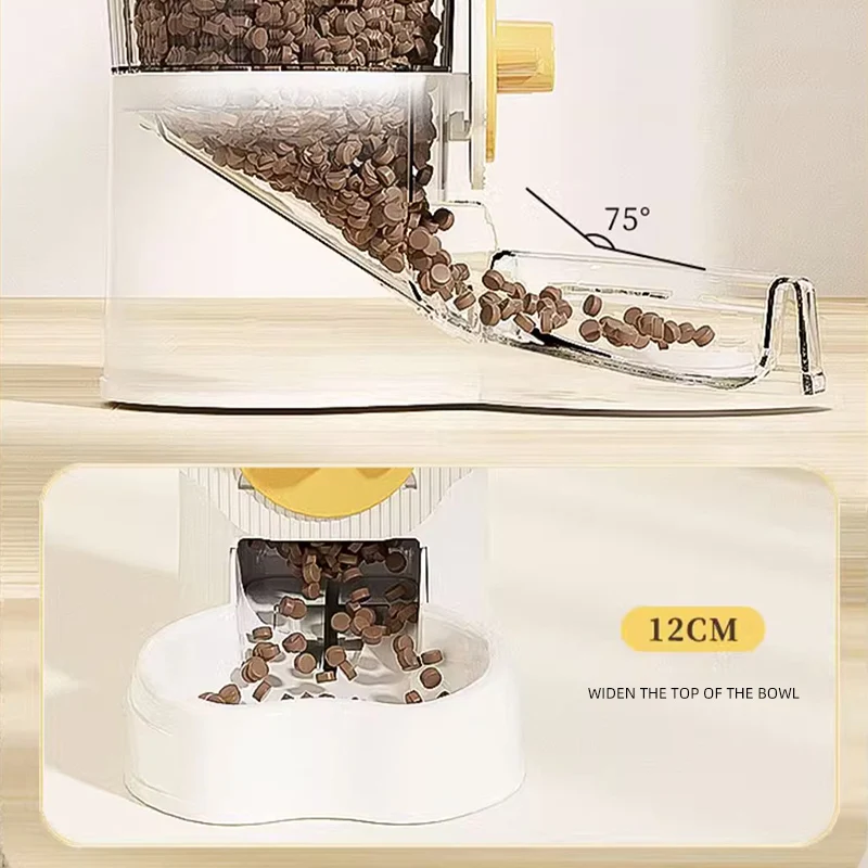 HOOPET-alimentador automático de comida para perro y gato, bebedero de agua, botella colgante para cachorros y gatitos, dispensador de comida, contenedor de agua, suministros para mascotas - imagen 5