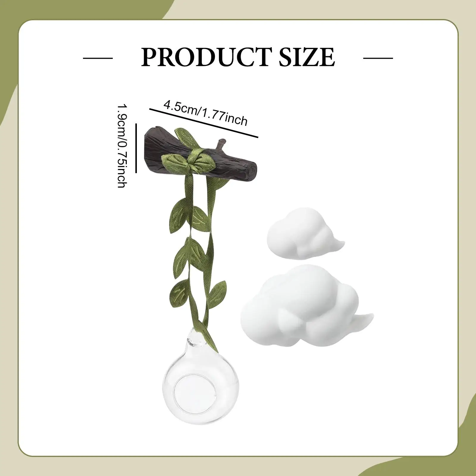 Jumping Spider Hideaway Terrarium Ornaments for Climbing Exploration Resting