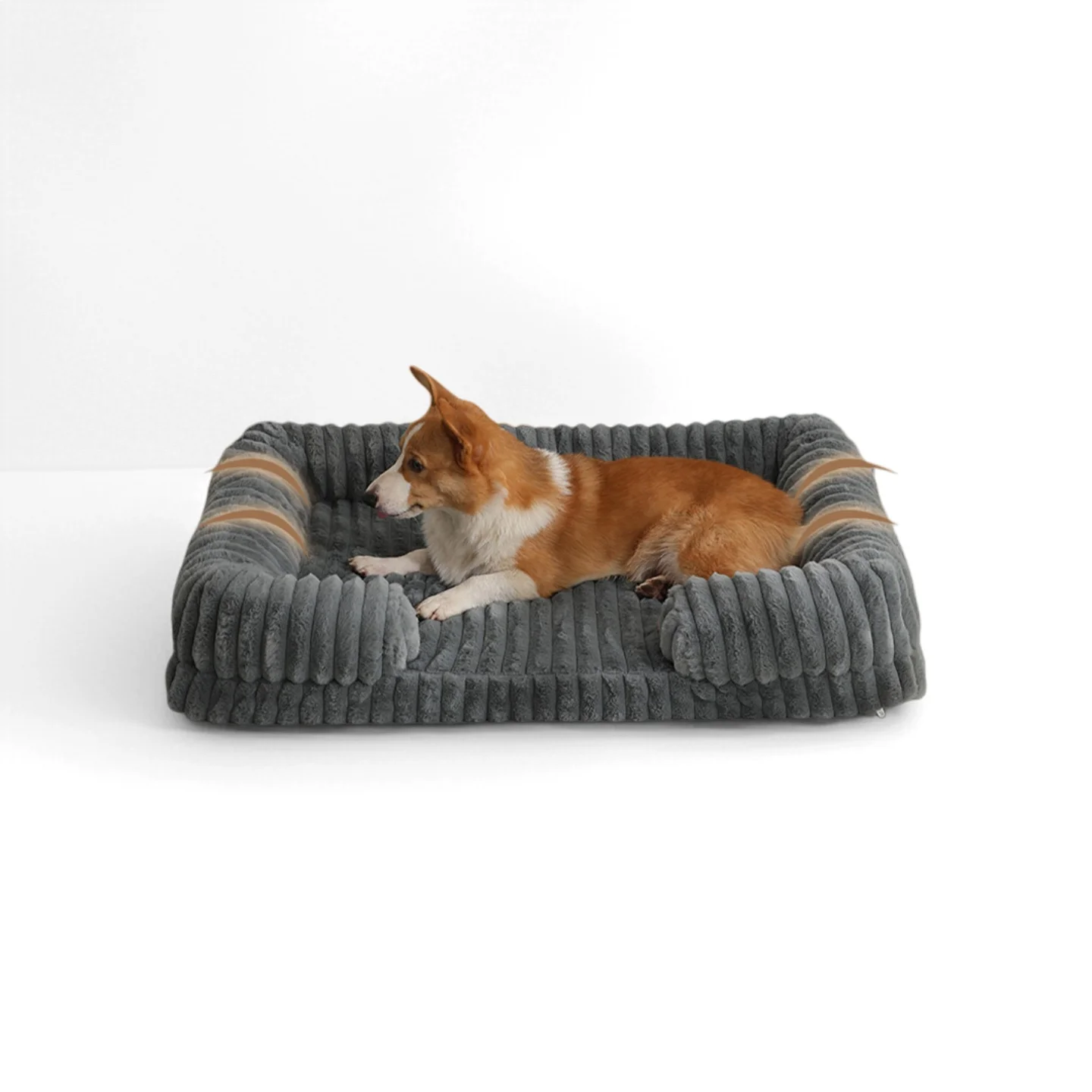 Cama para perros S M L XL, cama ortopédica súper suave de espuma para mascotas, estera para dormir con refuerzo acolchado de algodón y cubierta extraíble
