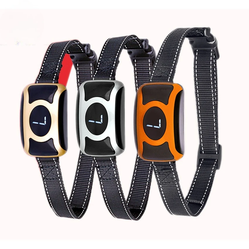 Collar ant ladridos para perros recargable sonido vibración estática - imagen 2