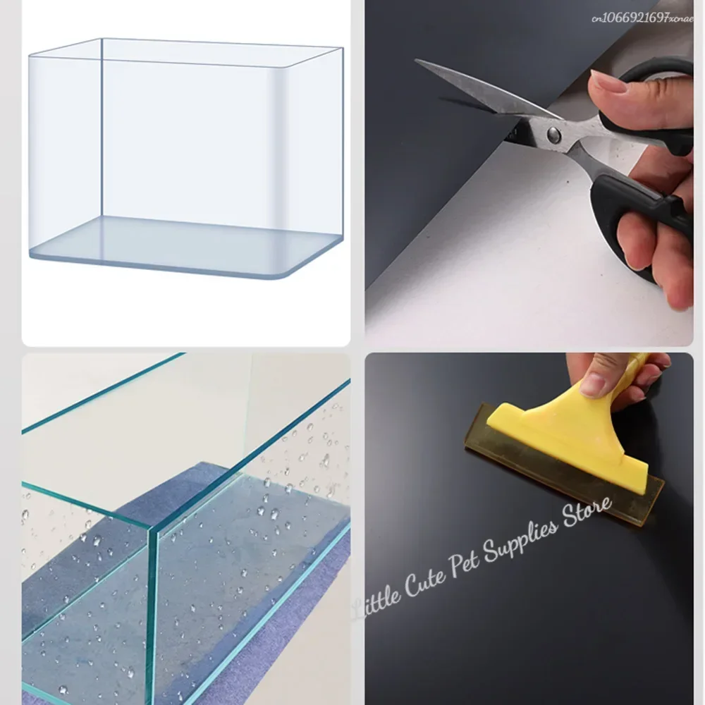 Estera para pecera, almohadilla antideslizante para acuario, absorbente de golpes, silenciosa, gruesa, negra, tanque de tortuga, paisajismo, aislamiento ambiental - imagen 5