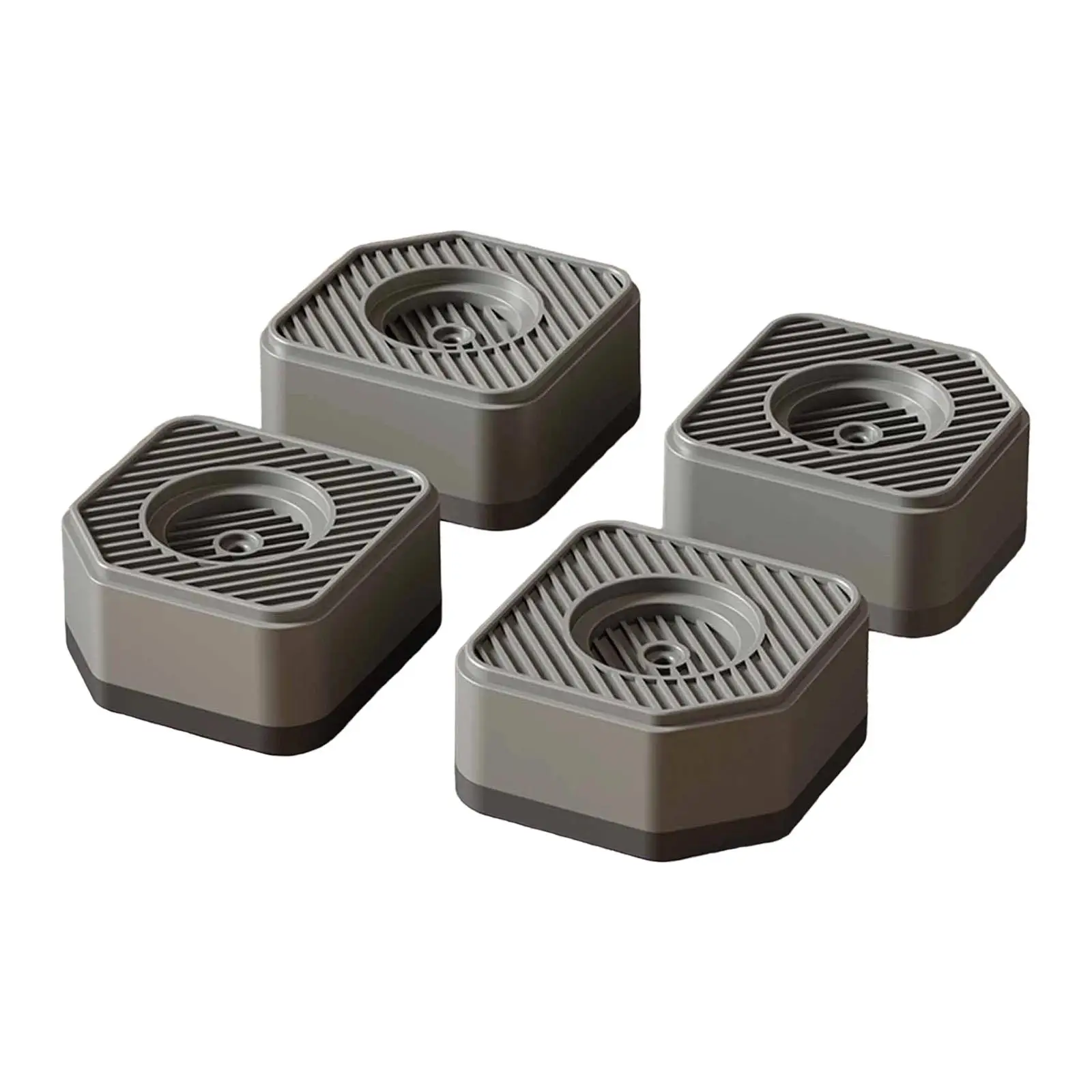 4 piezas almohadillas antivibración absorción de impacto Universal multifunción antideslizante almohadillas multiusos para los pies para secadora muebles del hogar - imagen 2