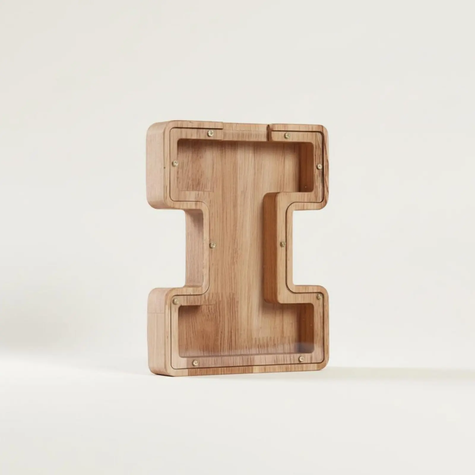 Hucha madera alfabeto decorativa para hogar amante de gatos original - imagen 2